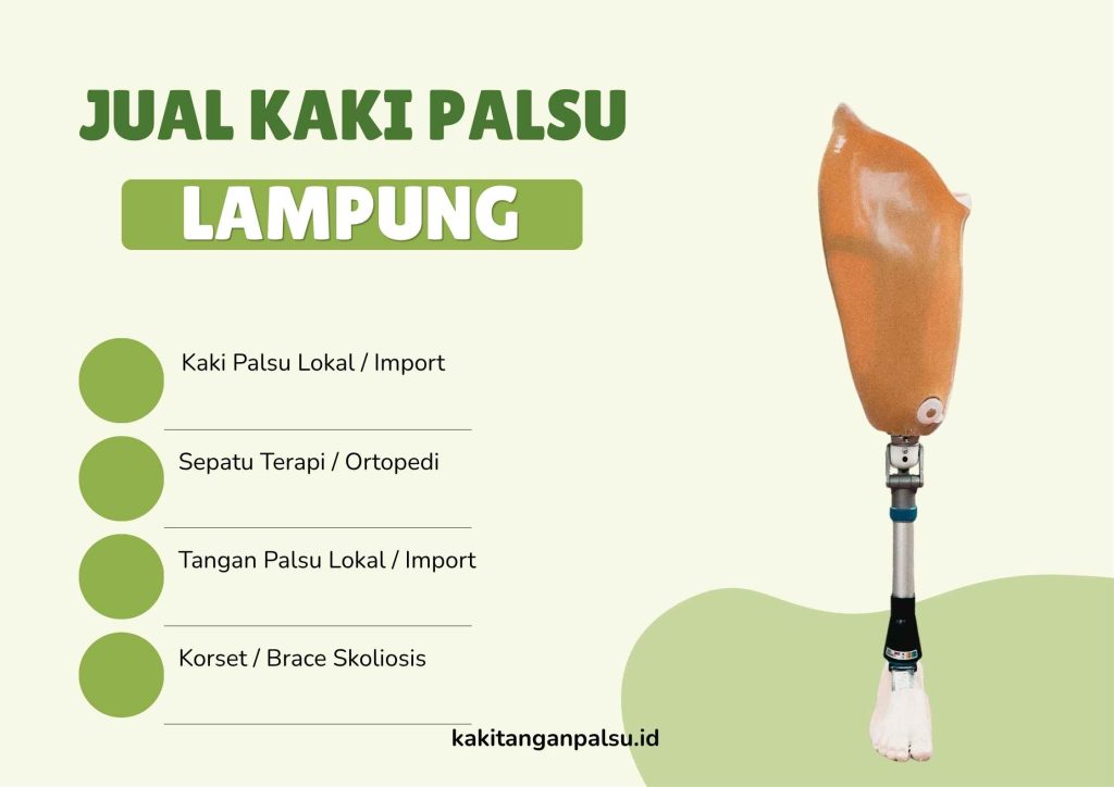 Tempat Jual Kaki Palsu Lampung